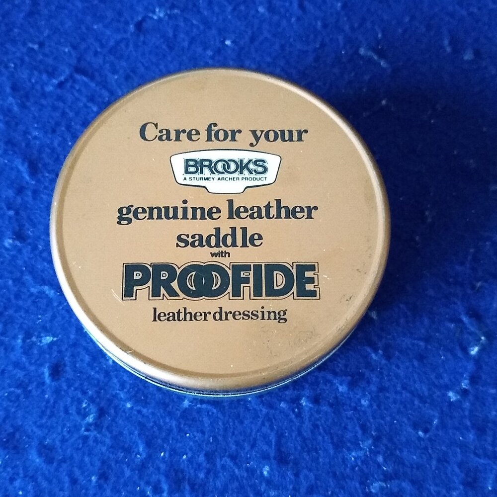 Brooks Proofide Leather Dressing, for Brooks Leather Bicycle Saddles